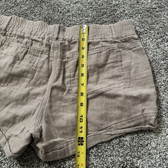 Rewind Elastic Waist Cuffed Hem Cotton Mid Rise Shorts Juniors Size 11 - Picture 12 of 12